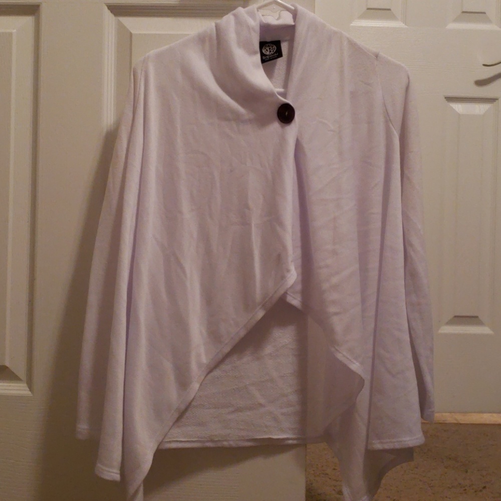 White Bobeau Light weight jacket Size XS